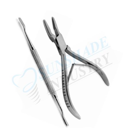 Surgical Bone Rongeur & Bone File Set – Dental Implant Orthopedic Instruments